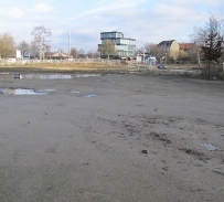 Gelände vor dem Bau
