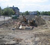 Baustellenansicht